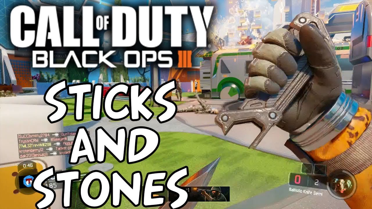 SO MANY NOOBS! Call Of Duty Black Ops 3 Sticks And Stones First
