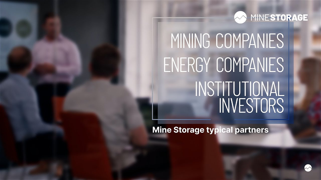 Mine Storage for Energy Companies