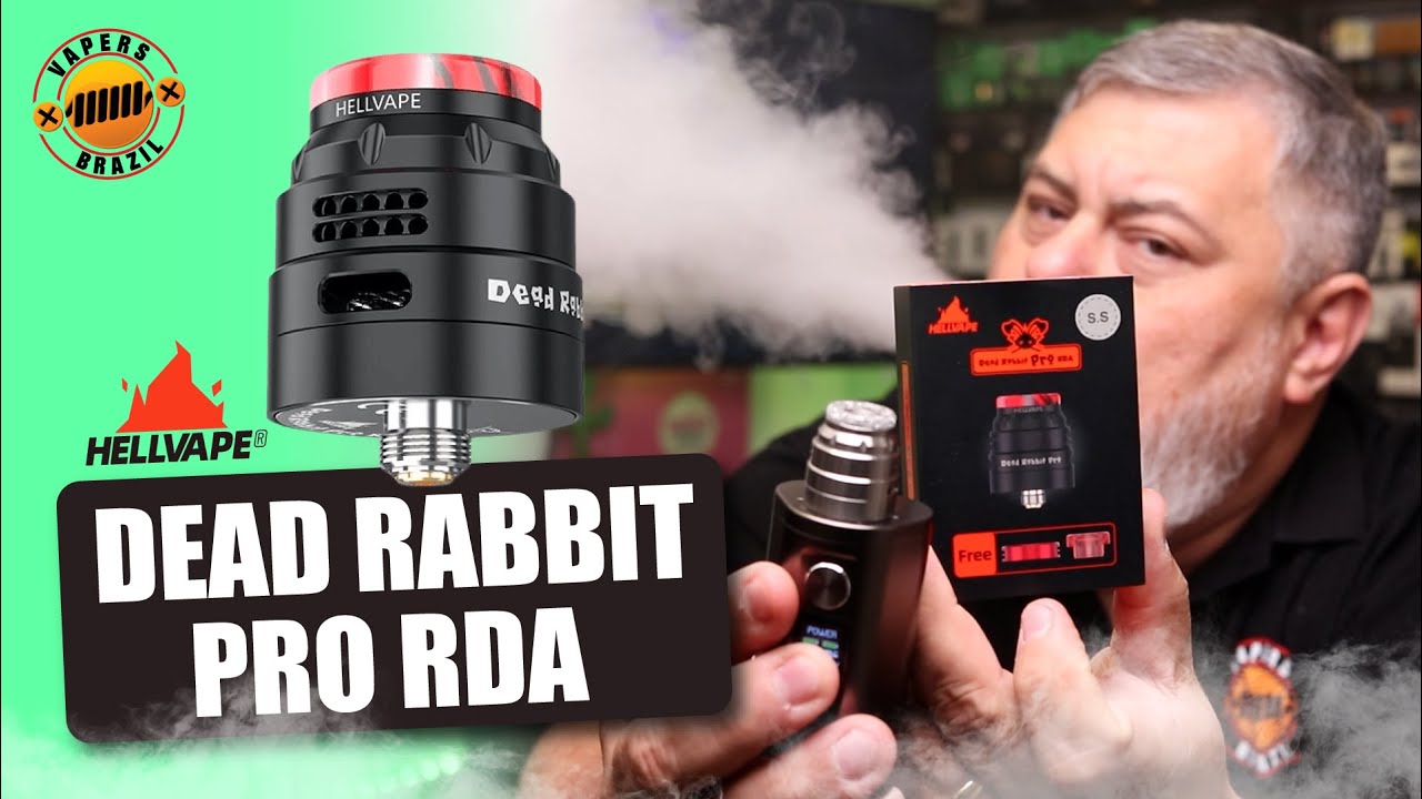 Rda Dear Rabbit Pro Hellvape Dead Rabbit PRO RDA - O novo RDA da linha Rabbit - YouTube