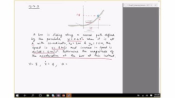 12.7 Normal and tangential coordinates (Fall 2018)