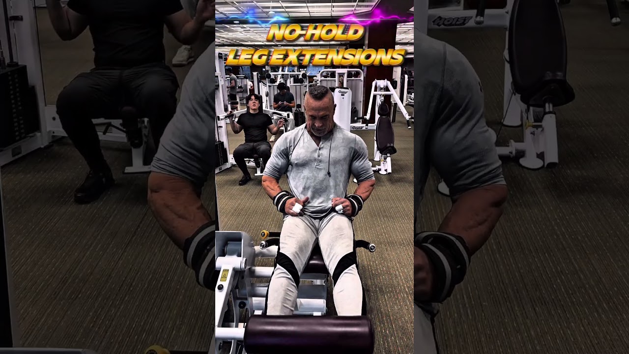 NO HOLD LEG EXTENSIONS #workout #motivation #muscle #legs #legextension