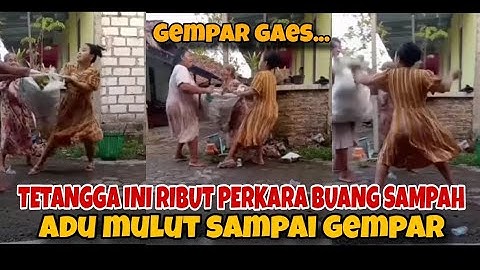 TETANGGA RIBUT ADU MULUT PERKARA BUANG SAMPAH 🚯 HEMM... #tetangga #tetanggaribut #rukuntetangga