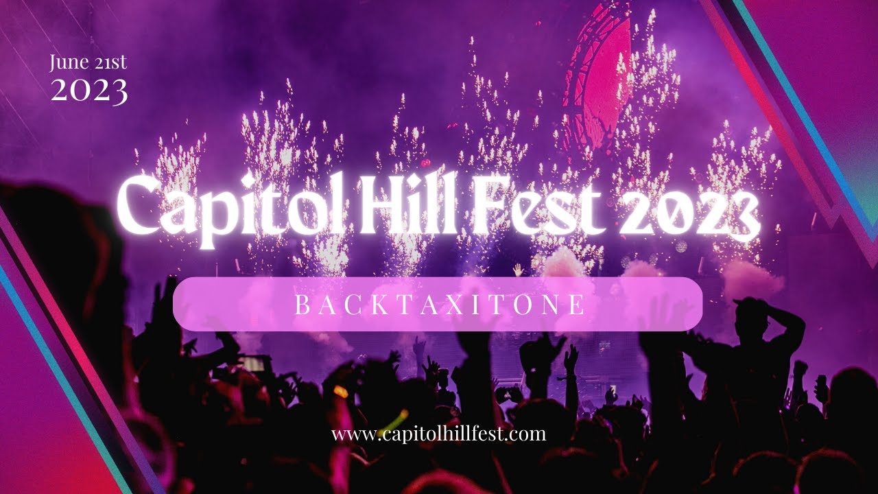 ⁣Exclusive Artist BackTaxiTone Performing At Capitol Hill Fest