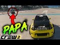 Le caigo encima a mi padre y le jodo la carrera! XD (papá te quiero) | The Crew 2 | BraxXter