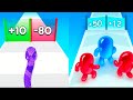 Snake Run VS Join Blob Clash Satisfying ASMR Walkthrough Gameplay Part