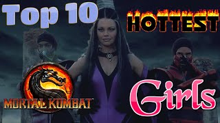 Top 10 Hottest Girls from Mortal Kombat Movies