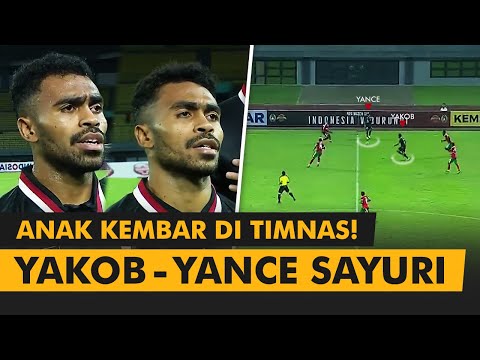 LANGKA! Pemain Kembar di Timnas! • Full Aksi Yakob Sayuri &amp; Yance Sayuri • Indonesia vs Burundi