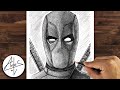 How to draw deadpool   drawing tutorial step by step