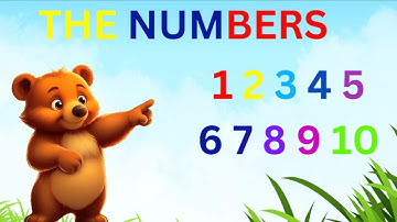 Learn Numbers 1 to 10 with Bubbo Bear | Fun Counting Video for Kids