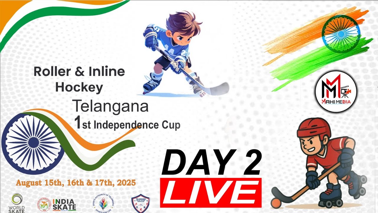 Telangana Roller & Inline Hockey || Mahi Media - DAY -2