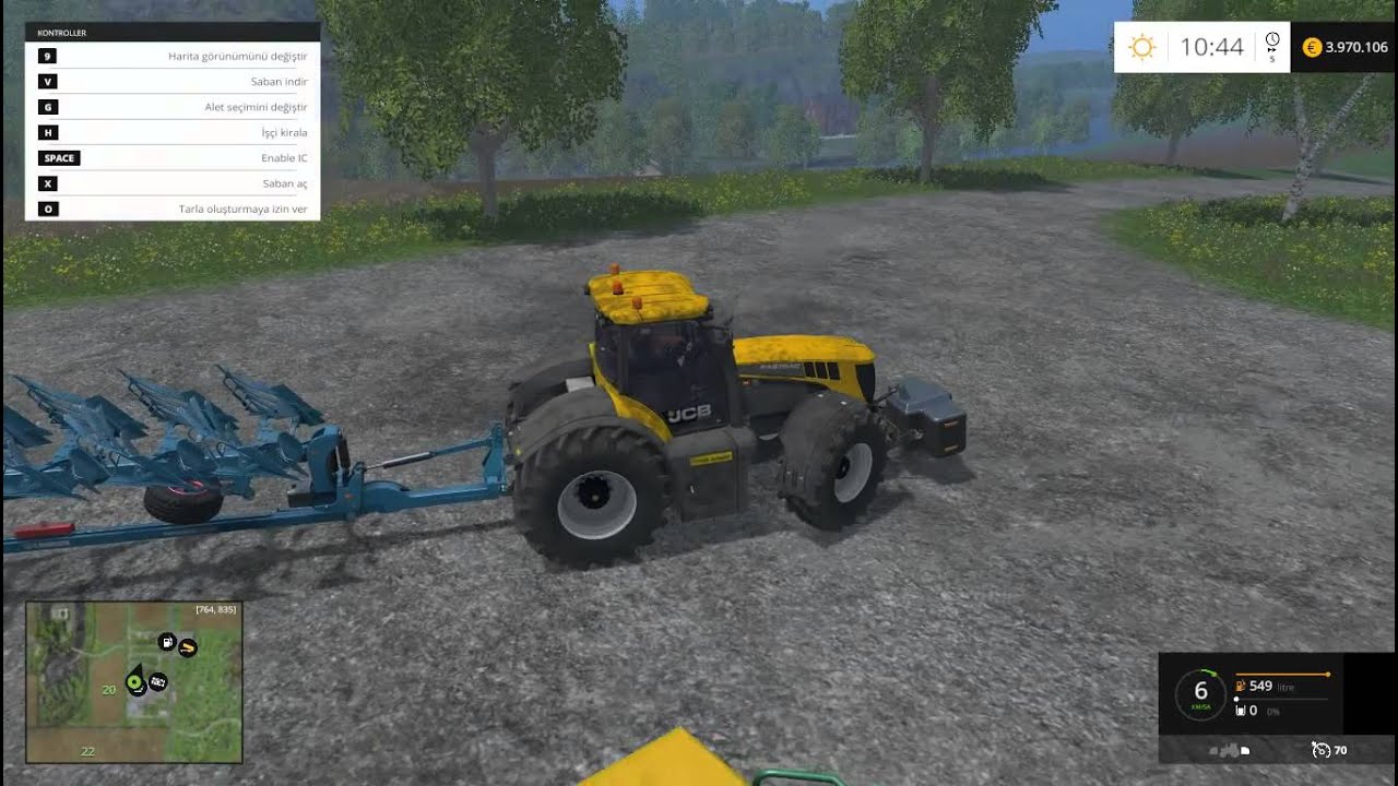 Farming Simulator 2015 JCB 8310 Fastrac v4.0 Tractor Mod