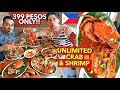 Unlimited KING CRABS & SHRIMPS in BACLARAN Manila, PH! 😱🇵🇭