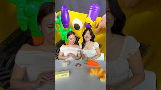 Grab squishy challenge race👀 #sister #sisters #sistergoals #funny #funnyvideo #fun #relatable #game