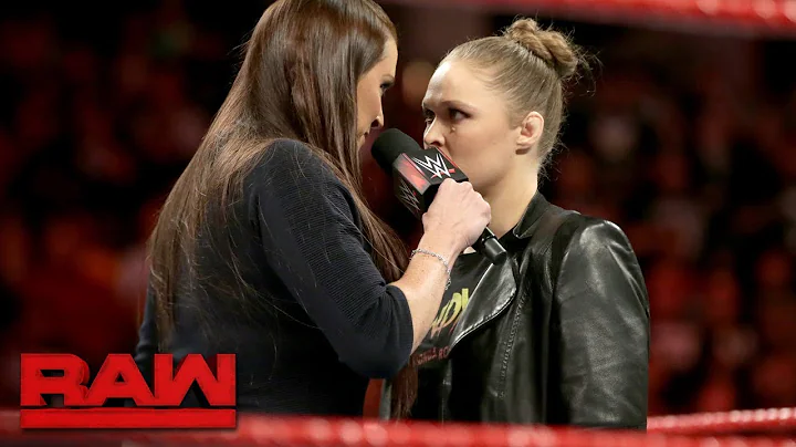 Ronda Rousey demands an apology from Stephanie McM...