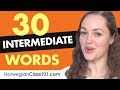 30 Intermediate Norwegian Words (Useful Vocabulary)