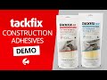 Tackfix Construction Adhesive Demonstration