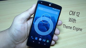 Cyanogen Mod With Theme Engine - Android 5.0.2