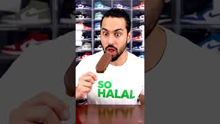 A light-skinned hand aggressively crushes chocolate ice cream bars #asmr #satisfying #shortsfeed