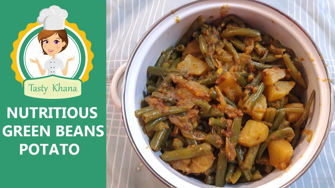 Nutritious Green Beans Potato Recipe Aloo Beans Recipe Rahila Javed