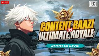 CONTENT BAAZI IN ULTIMATE ROYALE !💀#gaming #livesteam #live