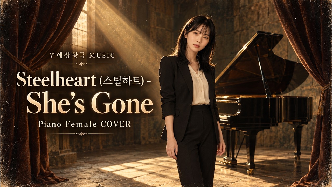 Steelheart (스틸하트) - She's Gone | Piano Female COVER | 목소리로 그려낸 이별의 여운