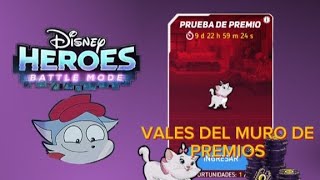 Evento prueba de Premio Marie(Disney Heroes Battle Mode)