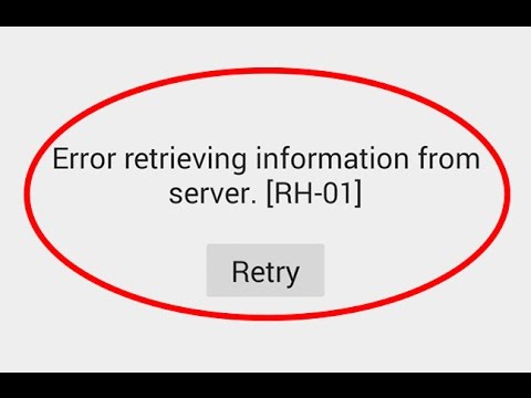 4 Fixes For Error Retrieving Information From Server Rh 01 Solutions The Error Code Pros