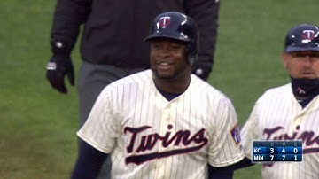 KC@MIN: Sano plates Adrianza with single to left