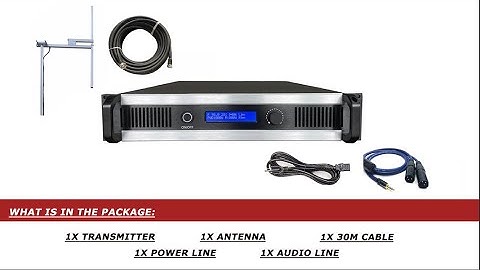 RS-FM transmitters for FM radio stations How to build an FM radio station? Complete startup guide