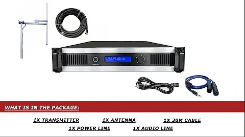 RS-FM transmitters for FM radio stations How to build an FM radio station? Complete startup guide