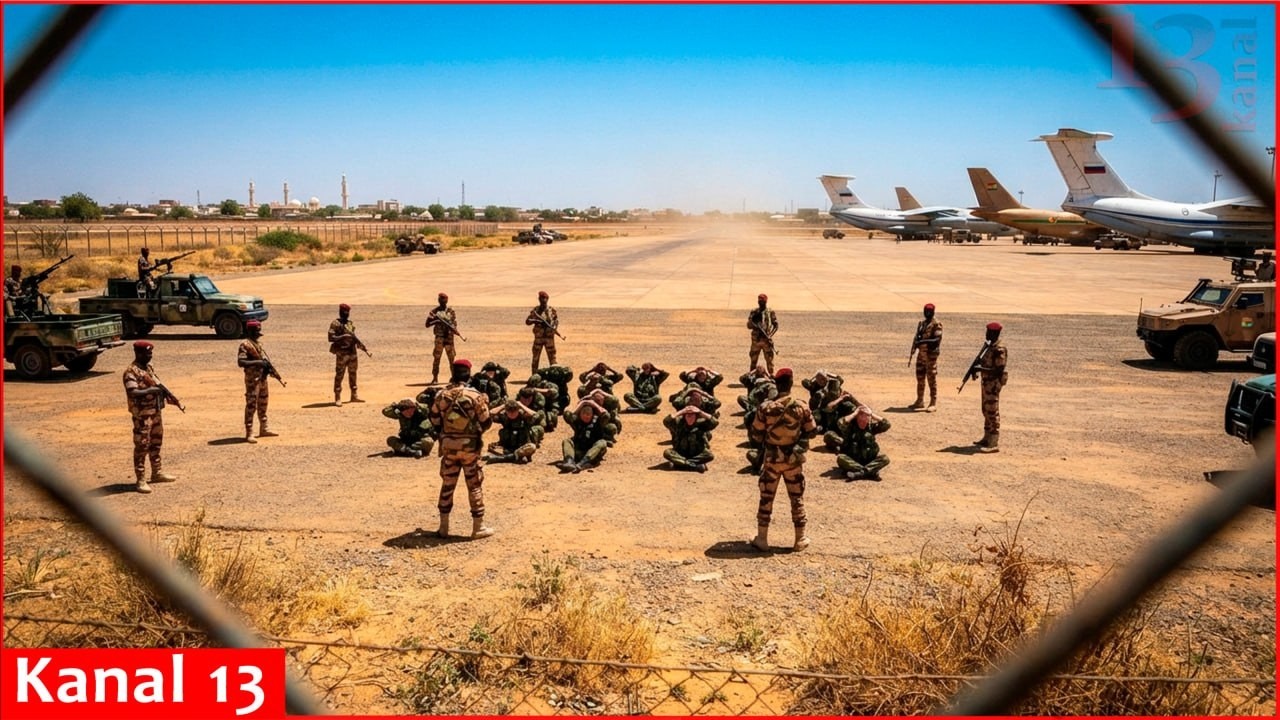 Thumbnail for Russian soldiers have been captured during an assault on a military base in Africa