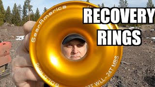 Use them Right Recovery Rings & Soft Shackles   4Runner Overlanding Builds