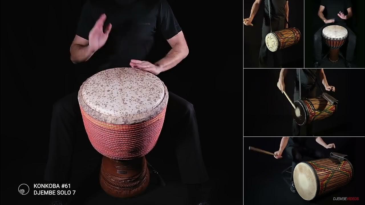 KONKOBA [KASSA] Djembe Solo 7 Online Djembe and Dunun Lessons YouTube
