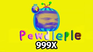 PewDiePie Cocomelon Intro Logo Intro Effects But It keeps Getting Faster