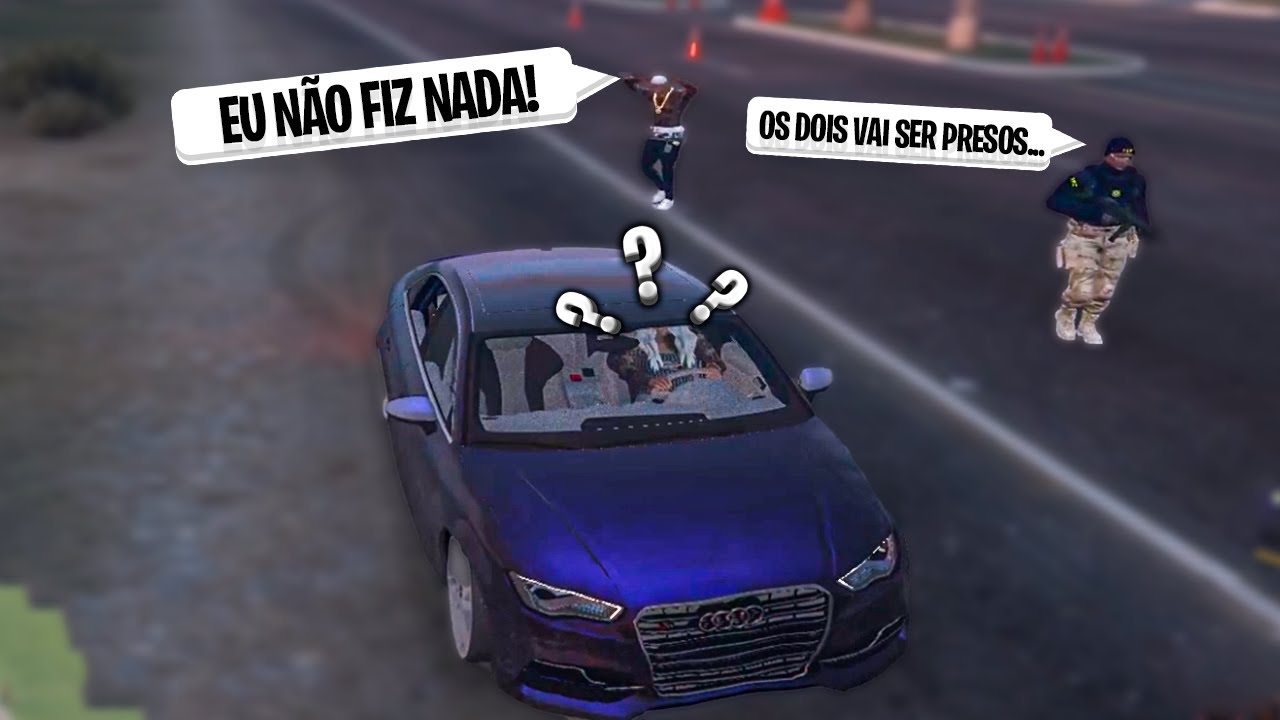 😂 Virei MOTORISTA DE UBER no FIVEM e DEU RUIM!