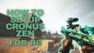 HOW TO SETUP CRONUS ZEN FOR RAINBOW SIX SIEGE (VERITAS SCRIPT) *2024* *LATEST PATCH*