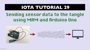 IOTA tutorial 29: Sending sensor data to the tangle using MAM and Arduino Uno