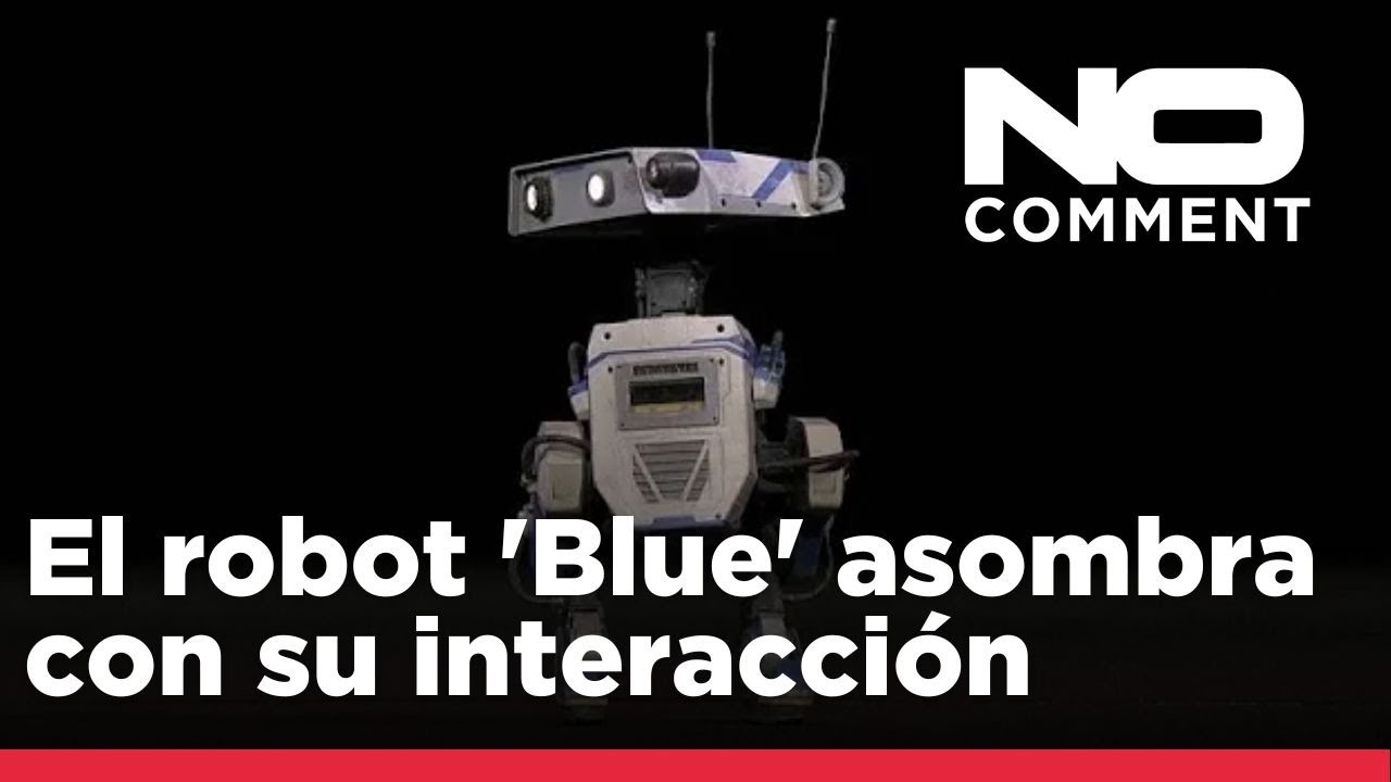 NO COMMENT: El robot de IA de Nvidia 'Blue' asombra con su interacción ...