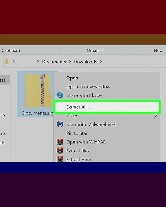 How to Unzip a ZIP Archive for Free on Your PC