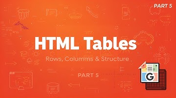 HTML Tables Explained | Table, Row, Column, TH & TD Tags in HTML | HTML Tutorial Part 5 Urdu / Hindi