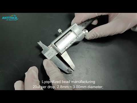 Lyophilized Bead Manufacturing For PCR Test Kit Large Scale Production - Ready To Go PCR - ANTITECK