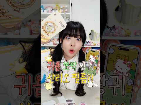 액정필름이 폼폼푸린이라고?!💛 산리오 덕후 필수템😍