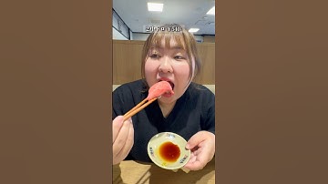 美味しいお寿司を爆食いしたら幸せすぎた！#飯テロ #爆食い