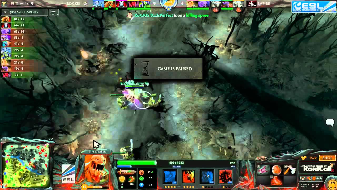 RaidCall EMS One - Group D - Empire vs RoX.KIS