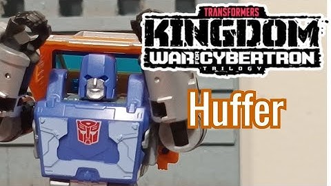Transformers War for Cybertron Kingdom Huffer Stop Motion