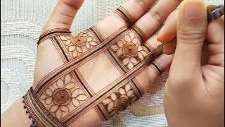 Easy mehndi design | Simple mehndi design front hand | Easy mehandi design | Mehndi design fronthand
