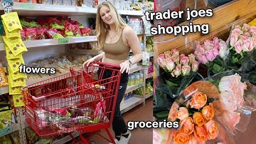 trader joes grocery shopping + HAUL - vlogmas day 13