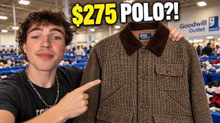 I Found a $275 Polo Jacket at the Goodwill Bins