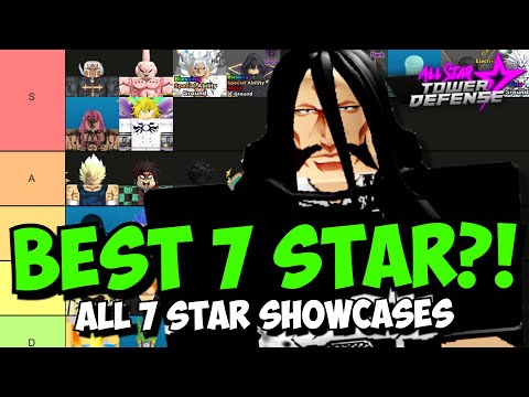 The New Best 7 Stars in ASTD! (All 7 Stars Tier List & Showcases) 