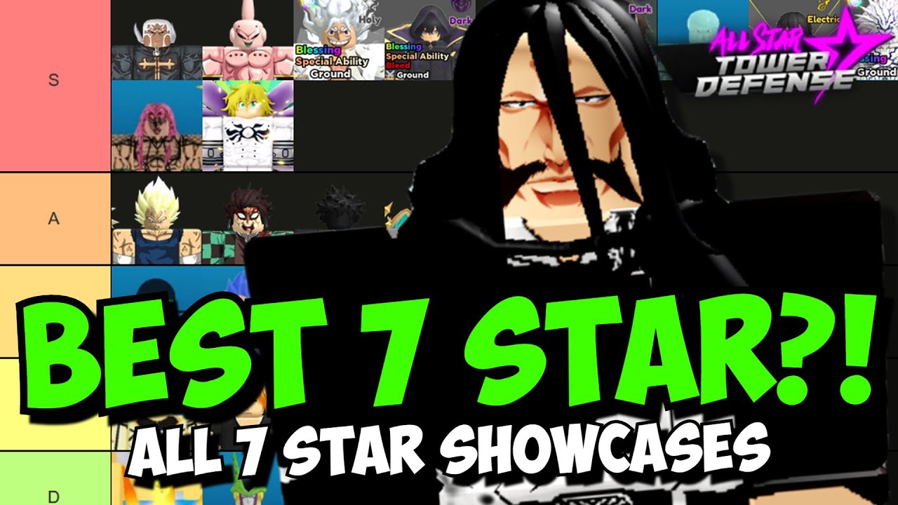 The New Best 7 Stars in ASTD! (All 7 Stars Tier List & Showcases) 